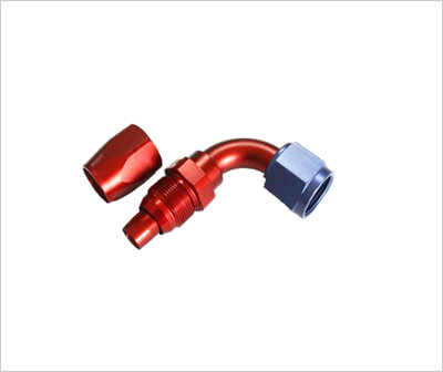 Cutter Style Hose End-90°
