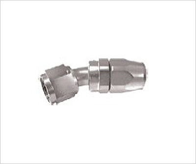 Hard Anodized Swivel Hose End 30o