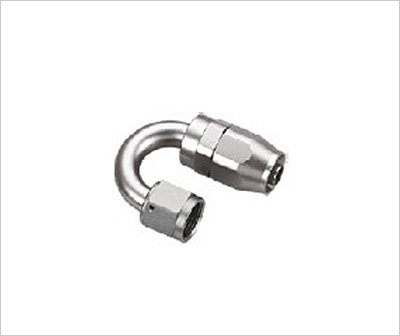 Hard Anodized Swivel Hose End 180°