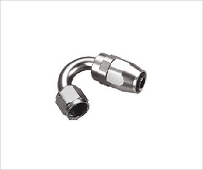 Hard Anodized Swivel Hose End 150°