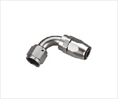 Hard Anodized Swivel Hose End 90°