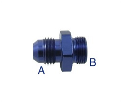 AN FITTINGS TO BSP STRAIGHT